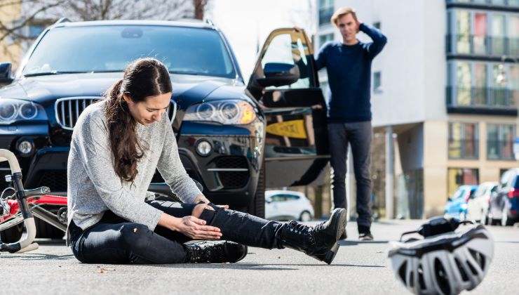 Incidente vettura velocità