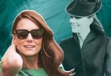kate middleton look completo verde