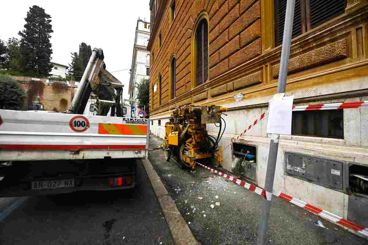 Incidente lavoro Roma