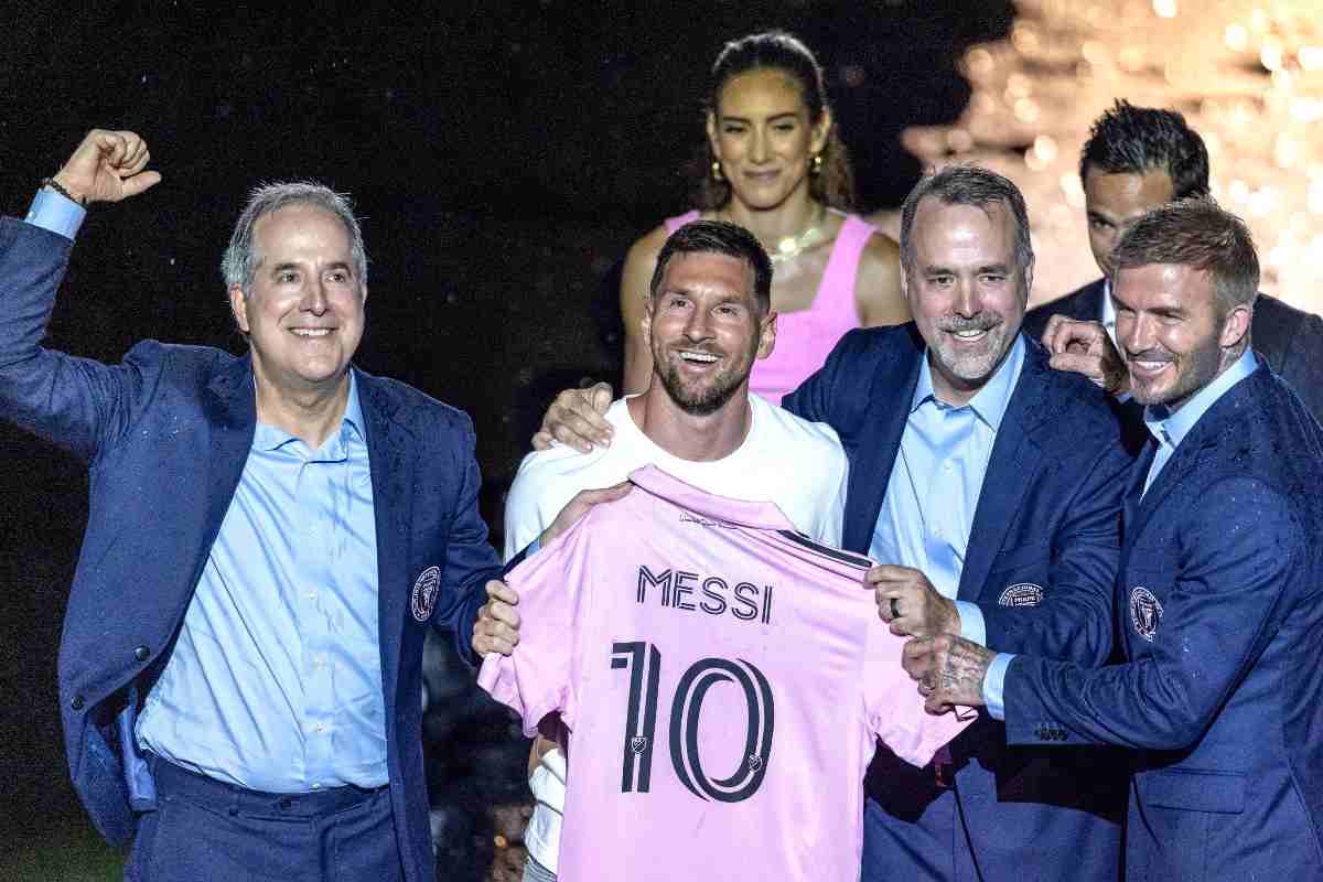 Messi con l'Inter Miami
