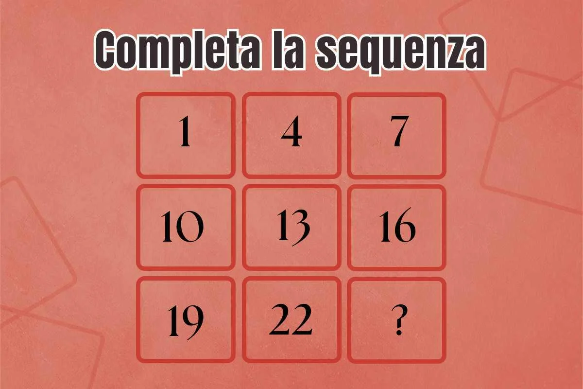 test matematico numero nascosto