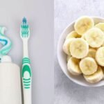 Dentifricio banana maschera viso