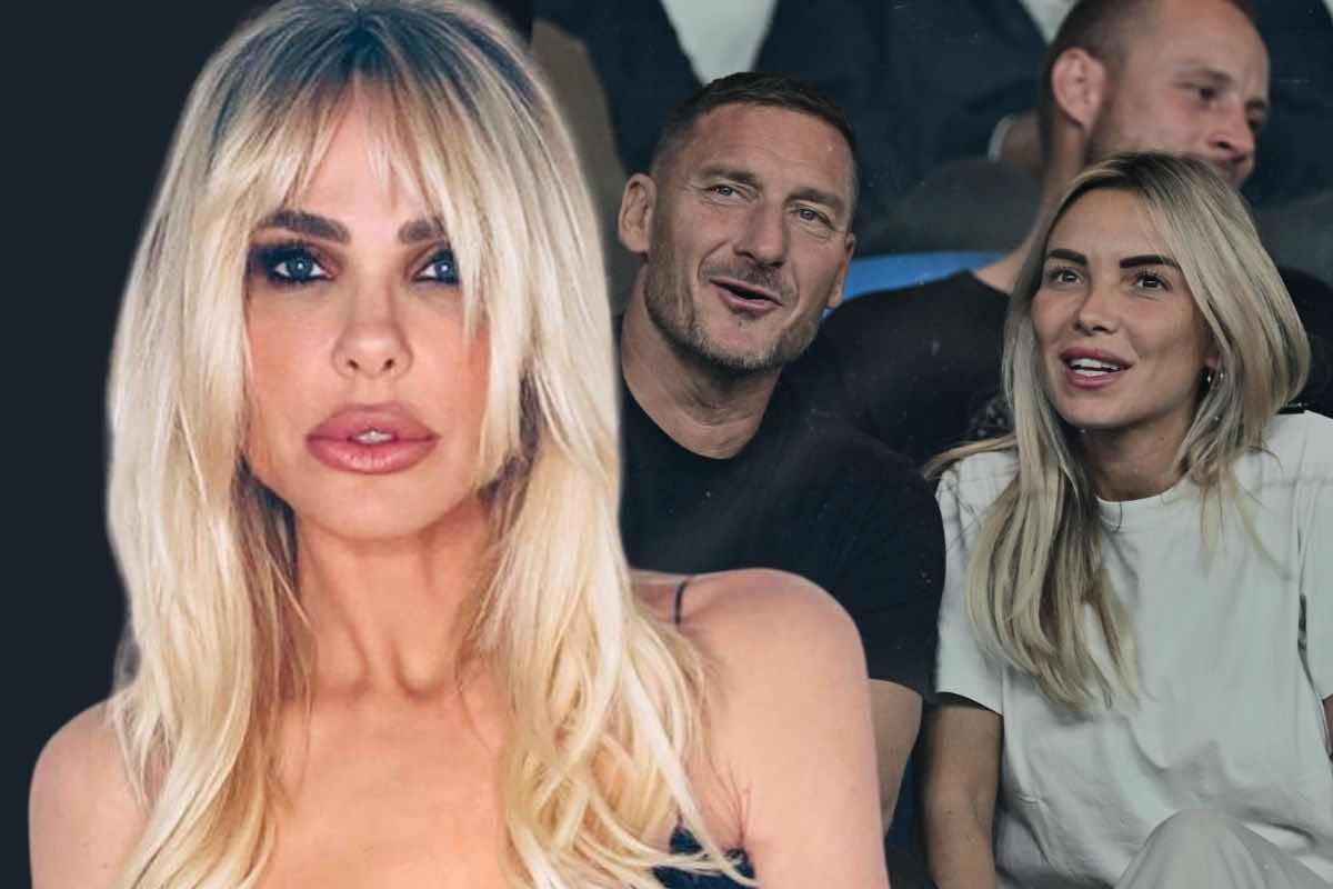 ilary blasi smacco a totti e noemi