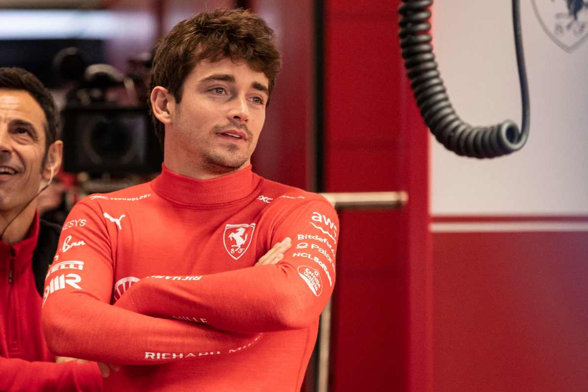 Ferrari, cataclisma su Leclerc