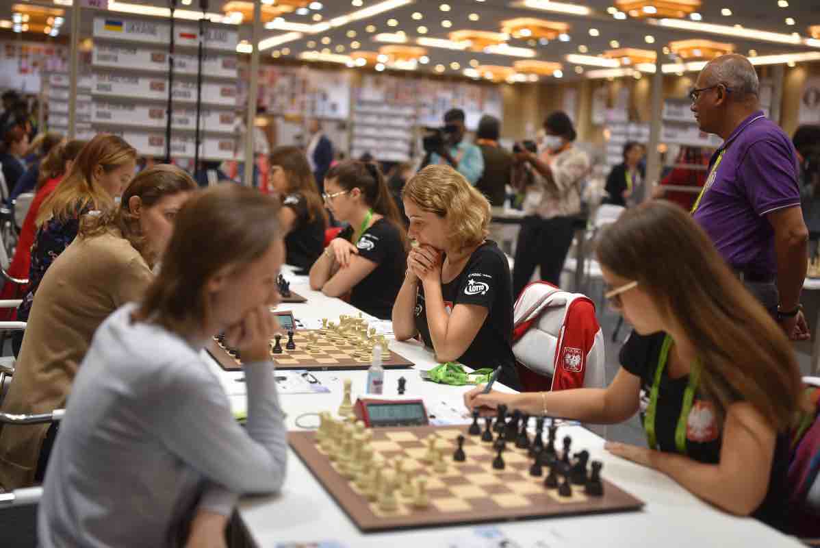 Giocatrice di scacchi multata