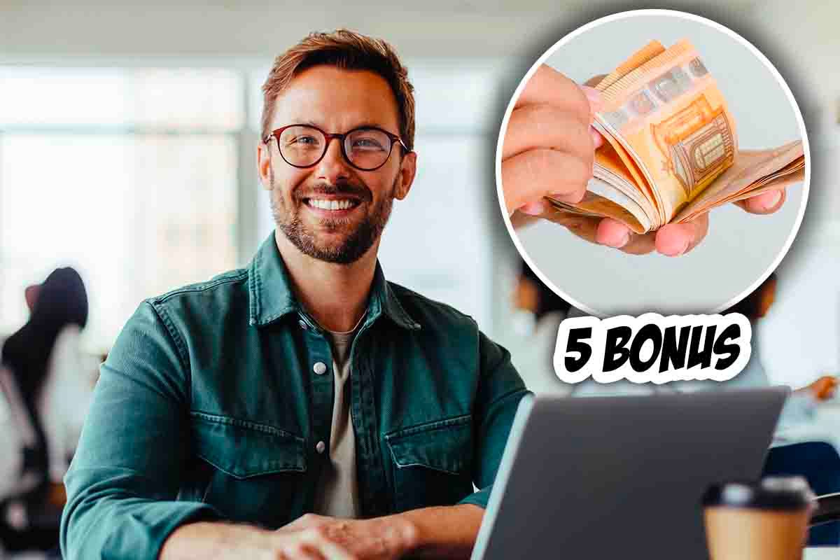Busta paga: 5 bonus nuovi