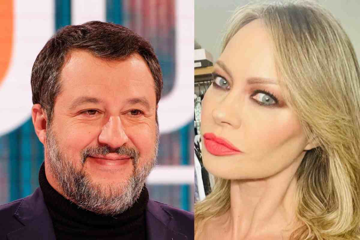 Anna Falchi, ecco cosa ci fa con Matteo Salvini