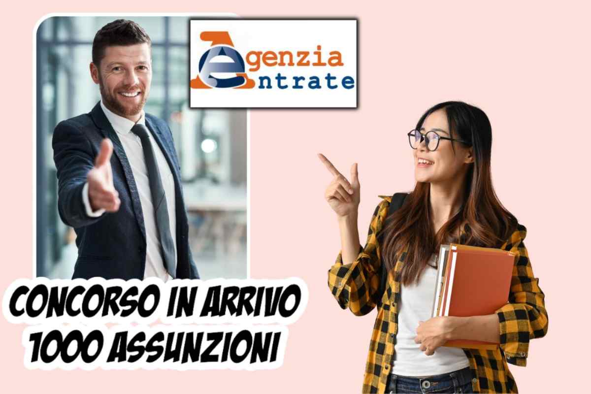 Agenzia delle Entrate assume oltre mille persone