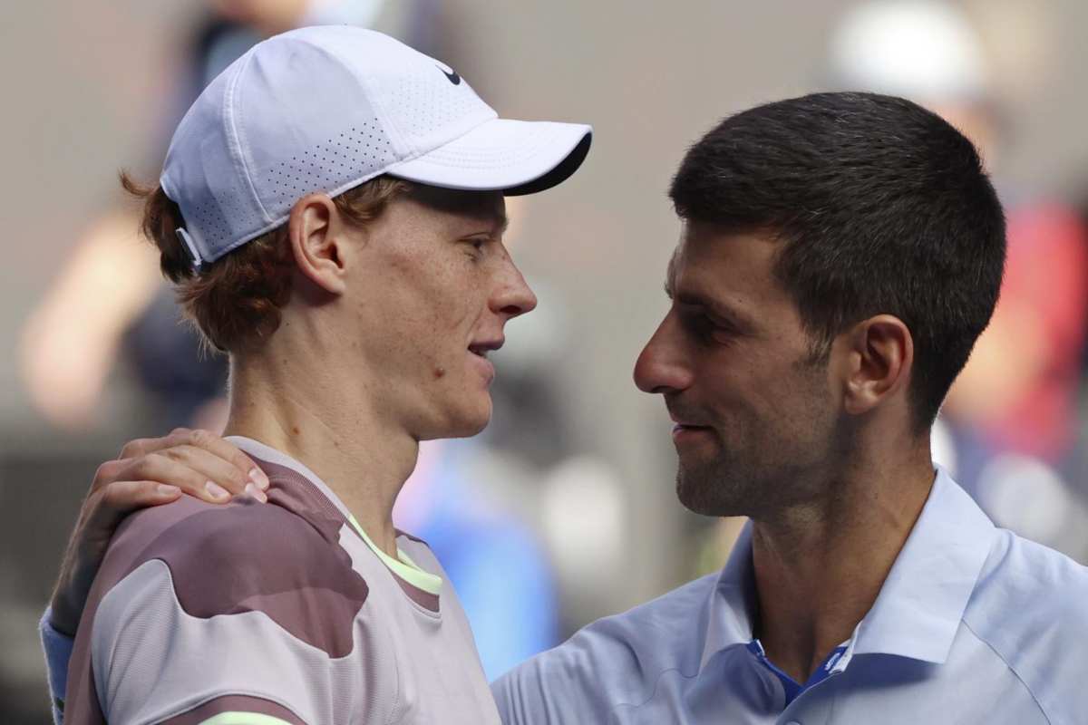 Djokovic in vacanza da Sinner