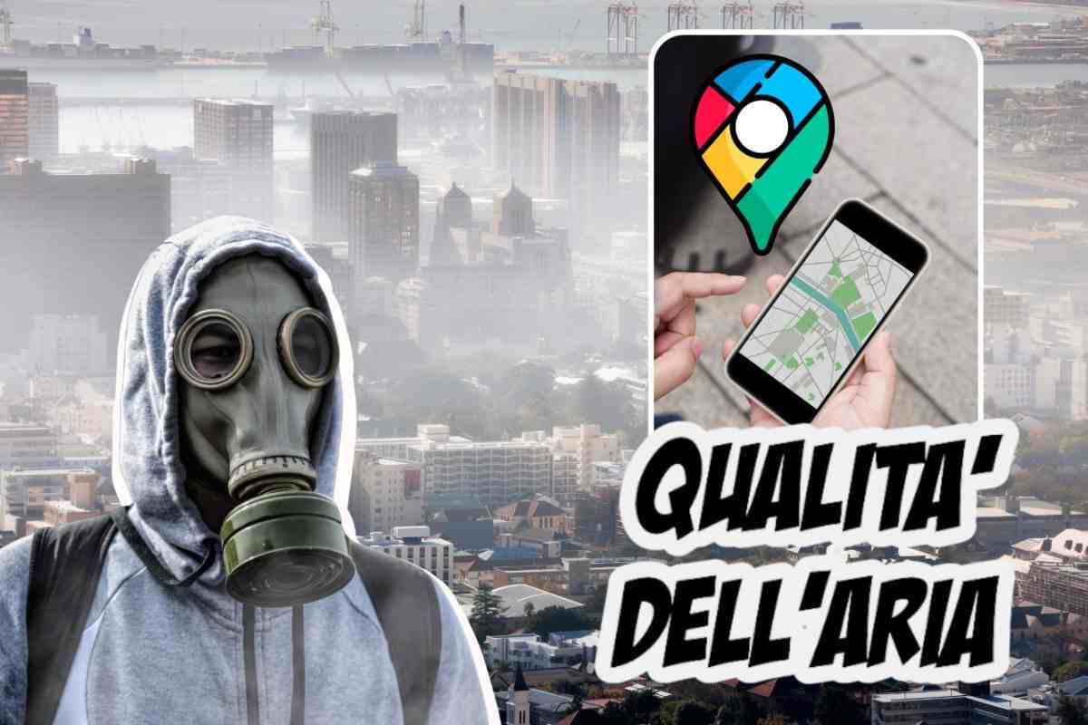 Controllare la qualità dell'aria con Google Maps