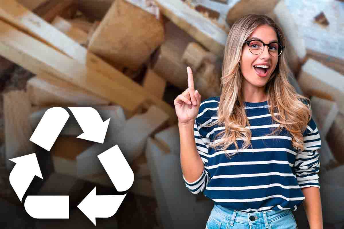 Come riciclare il legno in casa