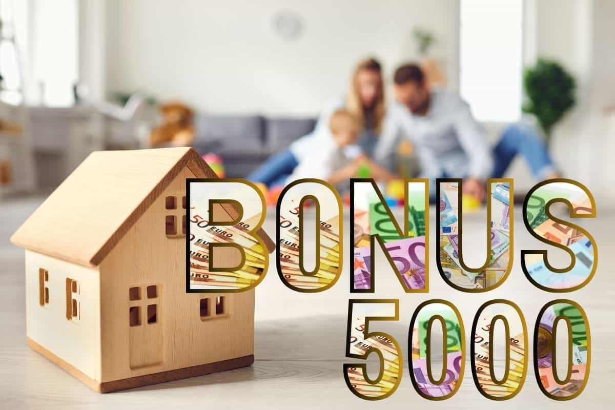 Bonus 5000 euro famiglie