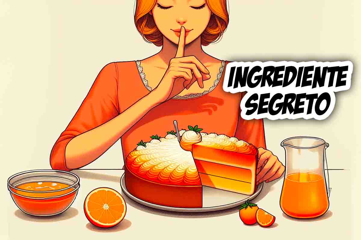 torta arancia ingrediente segreto