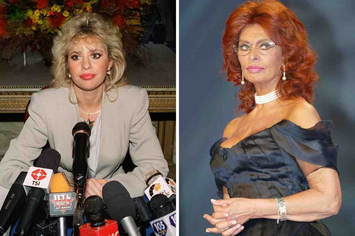 Alessandra Mussolini: la somiglianza con la zia Sophia Loren