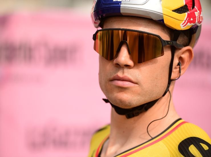 Infortunio van Aert niente Giro