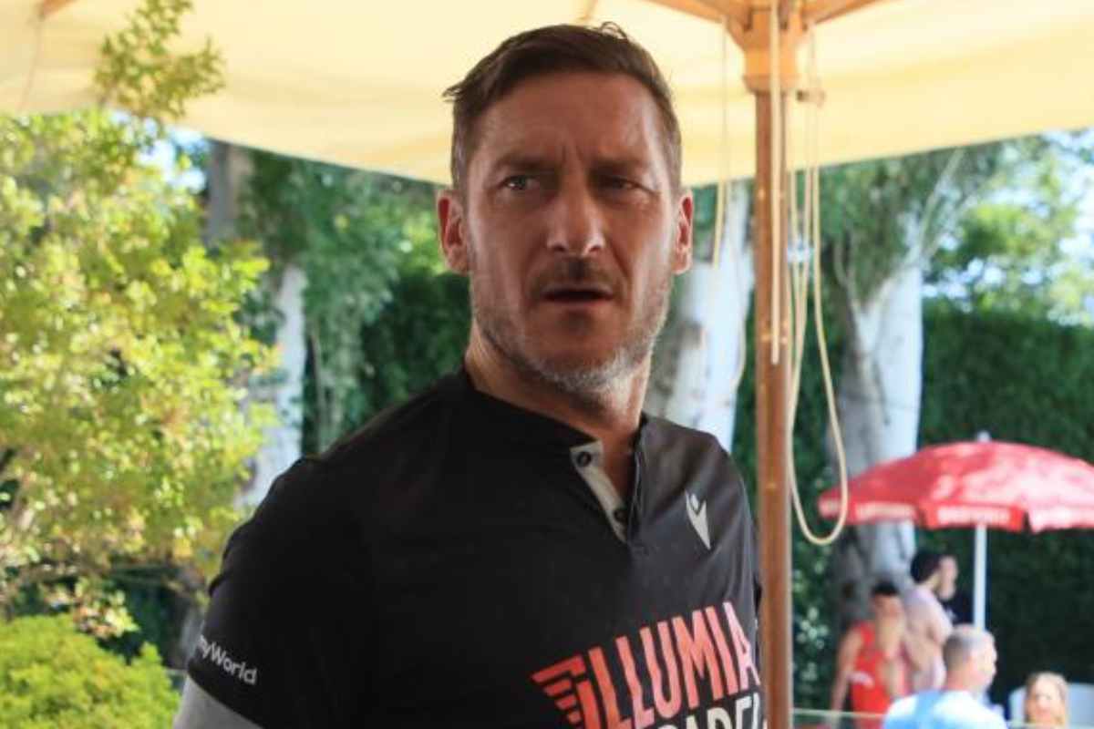 Totti ritorna in campo