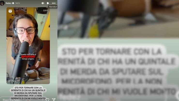 fedez invia un messaggio forte da miami