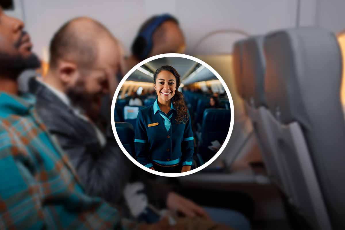 Volo aereo e passeggeri fastidiosi: con il trucco delle hostess non avrai più problemi