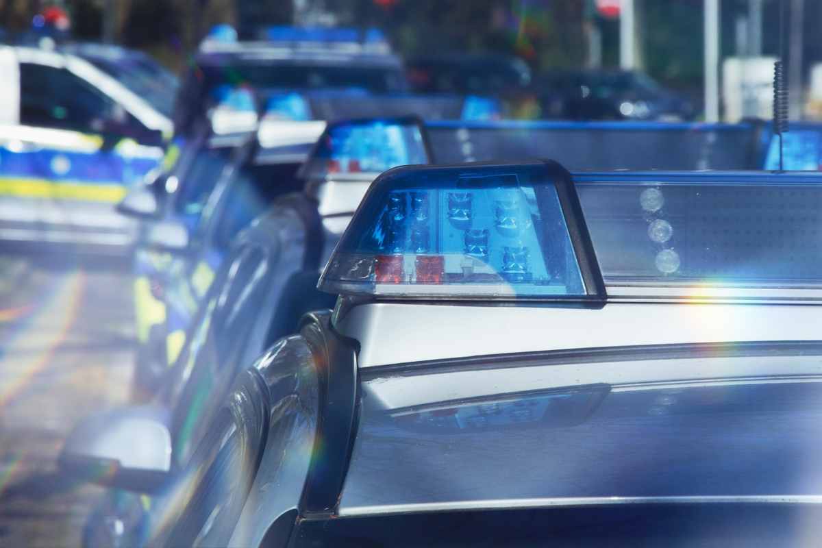 Macchine della polizia