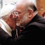 Bergoglio con Don Fortunato Di Noto