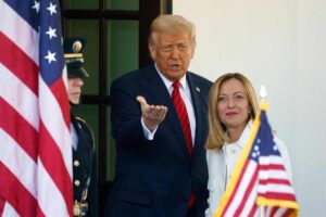 Trump e Meloni alla Casa Bianca