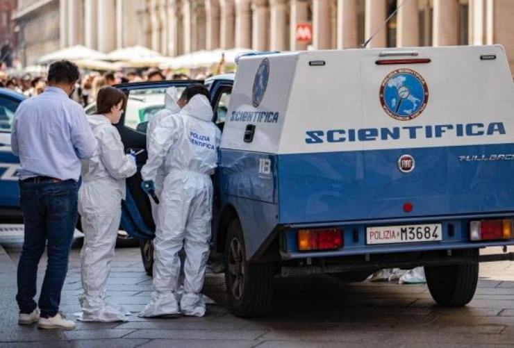 I rilievi della Polizia