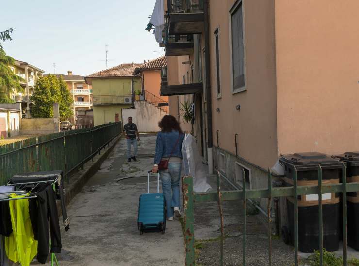 Il luogo dell'omicidio