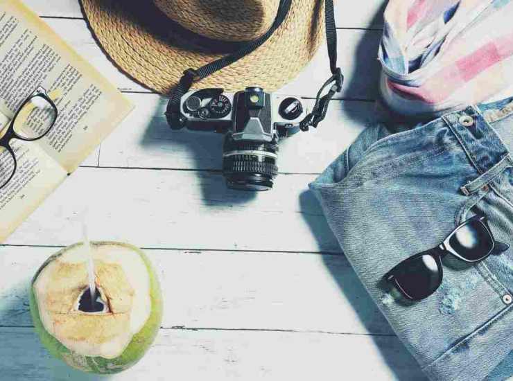 Gli oggetti da portare in vacanza