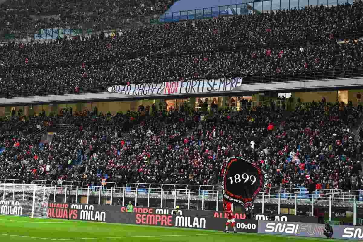 La curva a San Siro