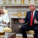 Meloni e Trump