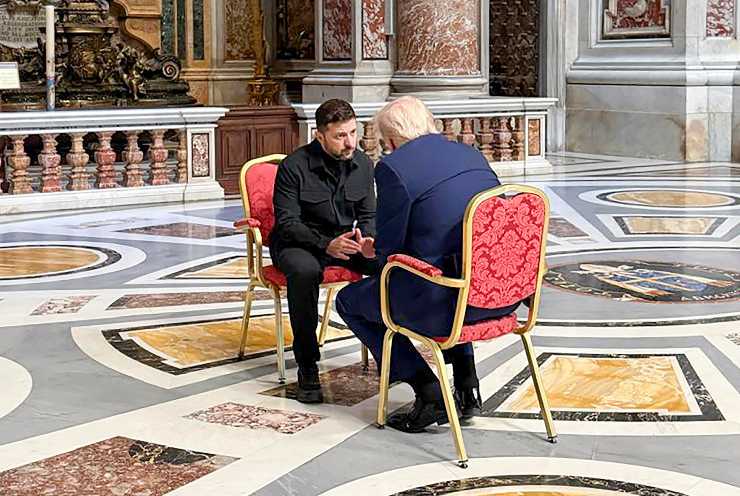 Trump e Zelensky
