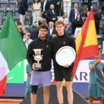 Alcaraz e Sinner dopo la finale di Roma