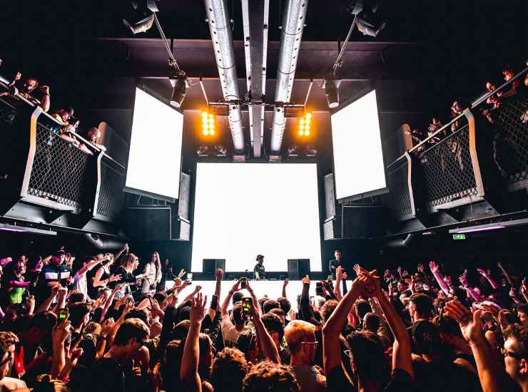 Le persone ad un concerto