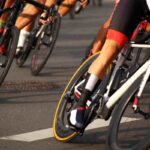 Ciclisti in gara
