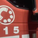 Un camion dei pompieri