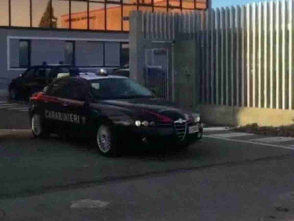 Il fermo dell'uomo