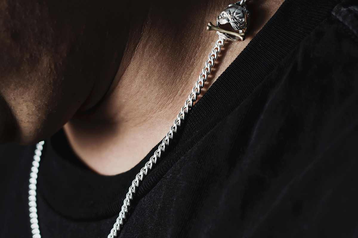 Collana d'acciaio