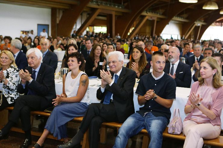 Mattarella a San Patrignano