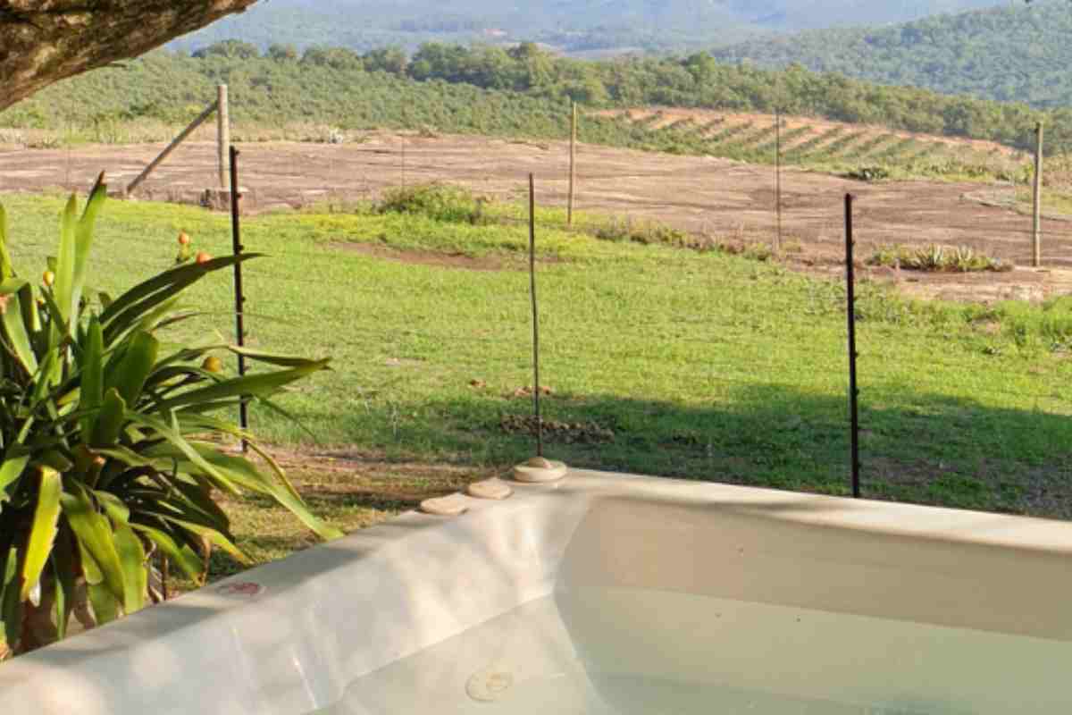 Jacuzzi in montagna