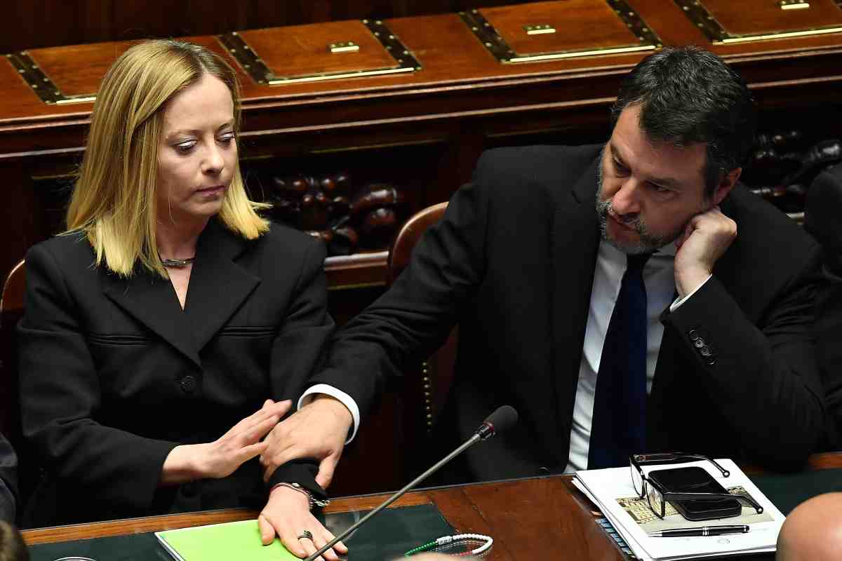 salvini avvisa il premier meloni solo cos236 si salva la stabilit224 del governo