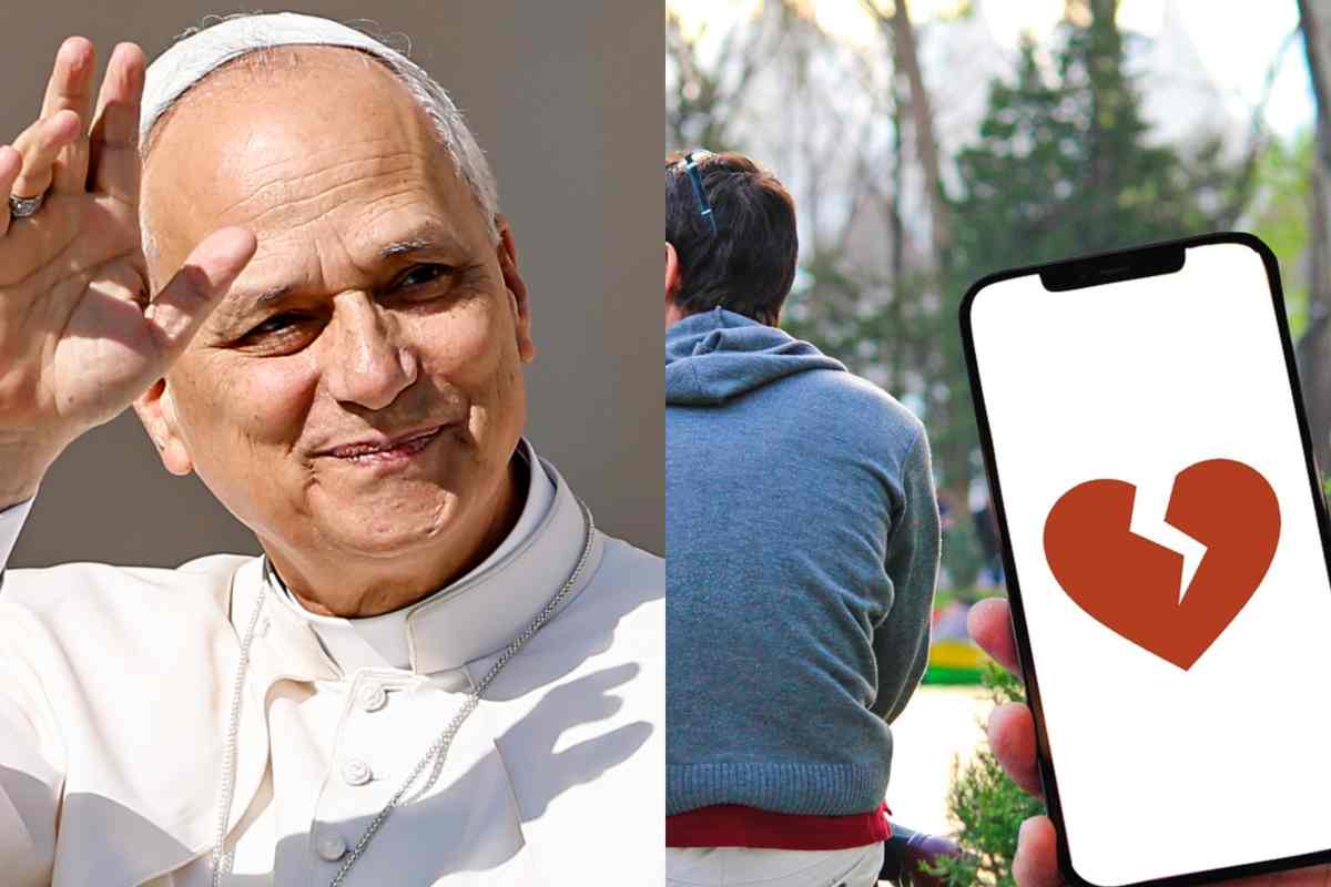 Foto combo Papa Leone e tradimento