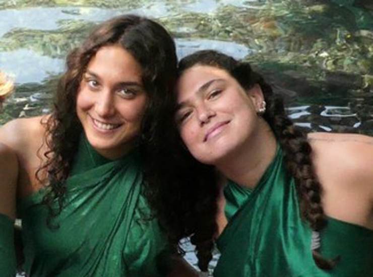 Tarantino e Pilato durante la vacanza a Bali