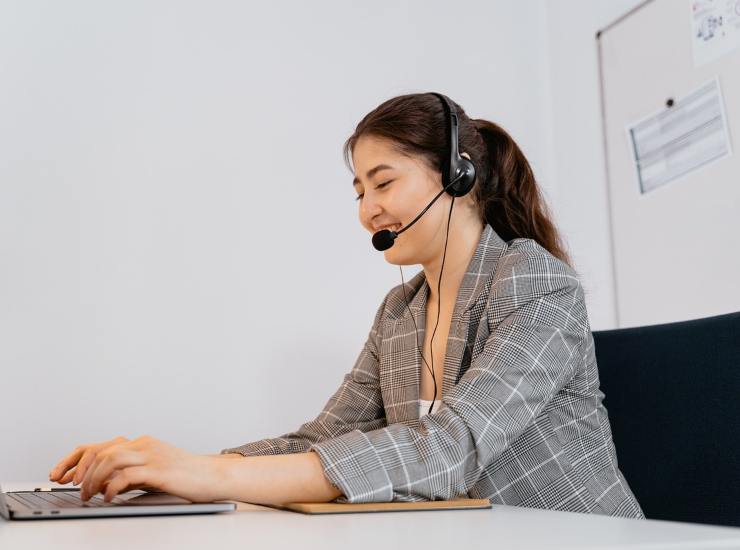 Un momento di telemarketing