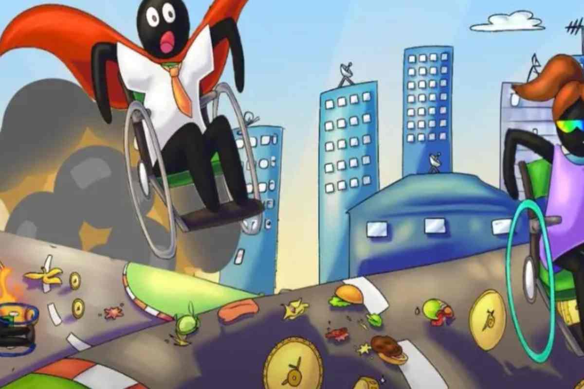 un videogioco con tutti i personaggi in carrozzina la splendida idea di un disabile per raccogliere fondi