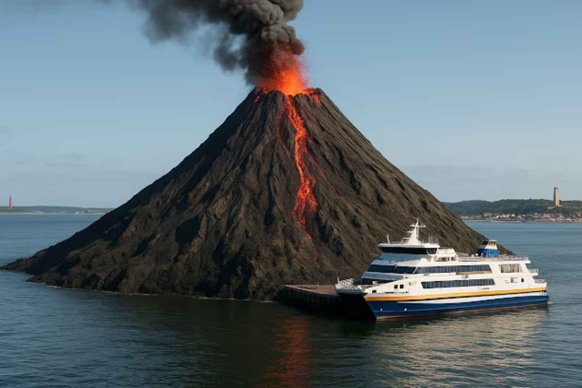 Il “vulcano” del Mare dei Wadden fa impazzire Google Maps: foto false ingannano il web Il “vulcano” del Mare dei Wadden fa impazzire Google Maps: foto false ingannano il web