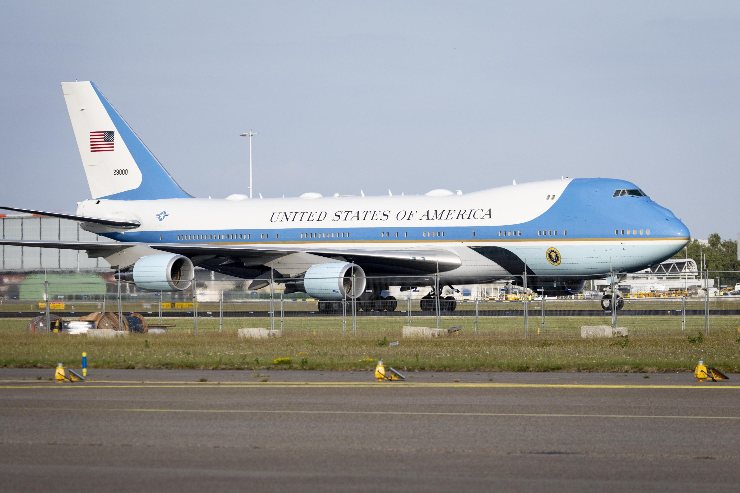 L'Air Force One a disposizione del presidente degli Usa