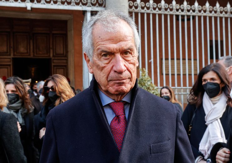 Il generale Leonardo Tricarico durante un'uscita pubblica