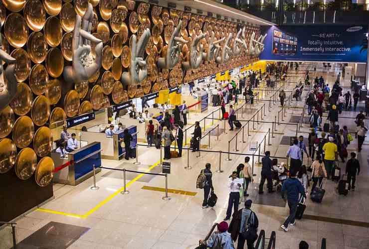 Interno dell'aeroporto
