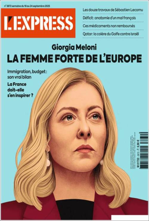 La Premier in prima pagina 