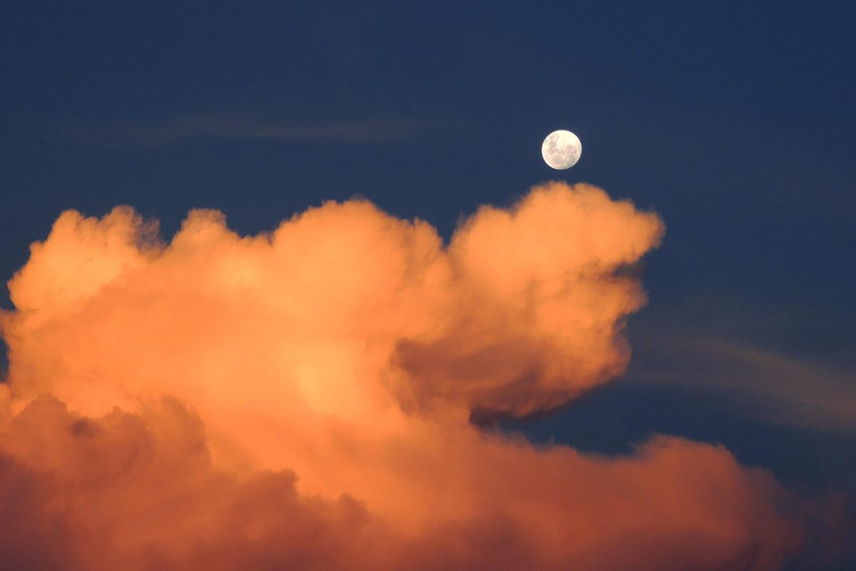 Luna in cielo